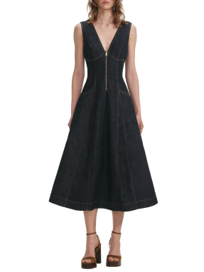 ΜΙΝΤΙ DENIM ΦΟΡΕΜΑ | Μπλε Σκούρο UK 12