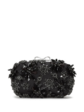 ΓΥΝΑΙΚΕΙΟ ΣΑΤΕΝ CLUTCH | Μαύρο