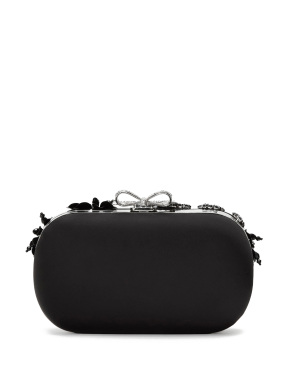 ΓΥΝΑΙΚΕΙΟ ΣΑΤΕΝ CLUTCH | Μαύρο