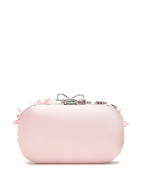 ΓΥΝΑΙΚΕΙΟ ΣΑΤΕΝ CLUTCH | Ροζ