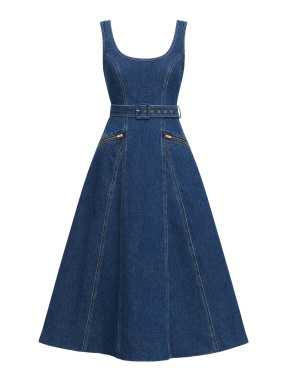 ΜΙΝΤΙ DENIM ΦΟΡΕΜΑ | Μπλε Σκούρο UK 8