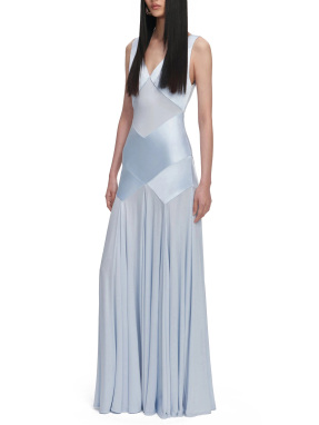 ΜΑΞΙ ΣΑΤΕΝ ΦΟΡΕΜΑ JERSEY | Μπλε UK 12