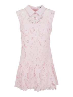 ΜΙΝΙ ΦΟΡΕΜΑ ΜΕ ΔΑΝΤΕΛΑ | Ροζ UK 12