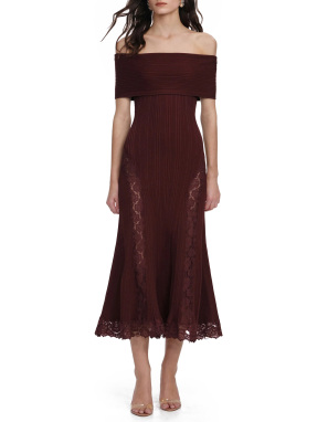 ΜΙΝΤΙ ΦΟΡΕΜΑ ΜΕ ΔΑΝΤΕΛΑ | Μπορντό XS