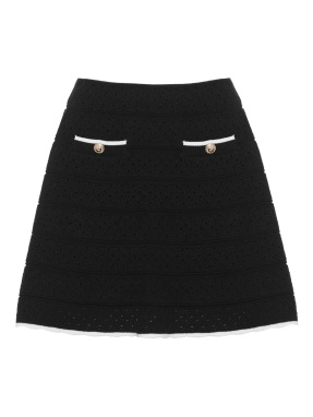 ΜΙΝΙ ΠΛΕΚΤΗ ΦΟΥΣΤΑ | Μαύρο XS