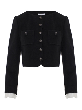 ΓΥΝΑΙΚΕΙΟ JACKET | Μαύρο BLACK UK 12