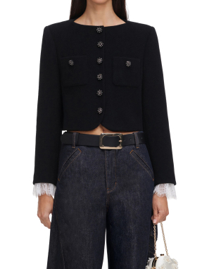 ΓΥΝΑΙΚΕΙΟ JACKET | Μαύρο BLACK UK 12