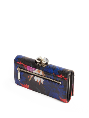 ΓΥΝΑΙΚΕΙΟ ΠΟΡΤΟΦΟΛΙ AMALIAH PRINTED ROSE | Μαύρο