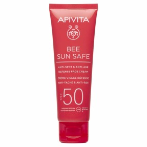 BEE SUN SAFE ΚΡΕΜΑ ΠΡΟΣΩΠΟΥ ΚΑΤΑ ΤΩΝ ΠΑΝΑΔΩΝ & ΤΩΝ ΡΥΤΙΔΩΝ SPF50 | 50ml