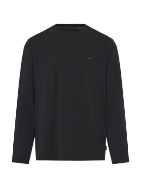 ΑΝΔΡΙΚΗ ΜΑΚΡΥΜΑΝΙΚΗ ΜΠΛΟΥΖΑ | Μαύρο M