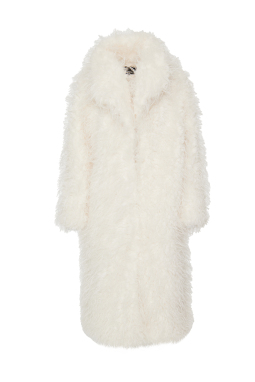 ΓΥΝΑΙΚΕΙΟ OVERSIZED ΓΟΥΝΙΝΟ ΠΑΛΤΟ | Εκρού S/M