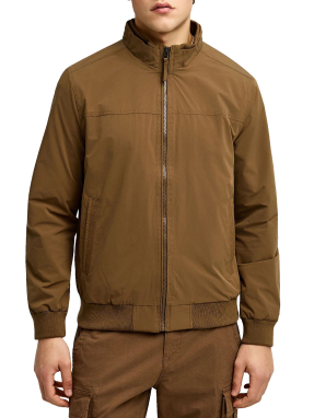 ΑΝΔΡΙΚΟ BOMBER JACKET | Καφέ XL