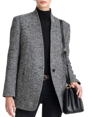 ΓΥΝΑΙΚΕΙΟ ΣΑΚΑΚΙ | Γκρι Σκούρο M