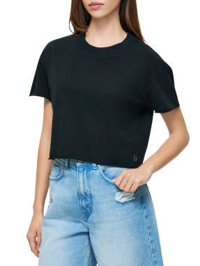 ΓΥΝΑΙΚΕΙΟ T-SHIRT | Μαύρο XS