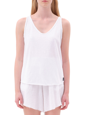 ΓΥΝΑΙΚΕΙΟ TANK ΤΟΠ | Λευκό XS