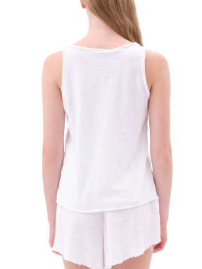 ΓΥΝΑΙΚΕΙΟ TANK ΤΟΠ | Λευκό XS