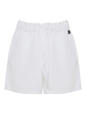 ΓΥΝΑΙΚΕΙΟ ΛΙΝΟ ΣΟΡΤΣ | Λευκό XS