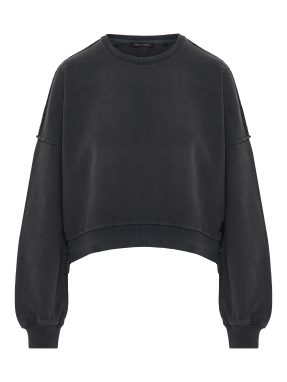 ΓΥΝΑΙΚΕΙΟ OVERSIZED ΦΟΥΤΕΡ | Μαύρο XS