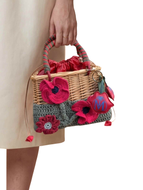 ΓΥΝΑΙΚΕΙΑ ΨΑΘΙΝΗ ΤΣΑΝΤΑ ΧΕΙΡΟΣ POPPY WICKER | Μπεζ 0