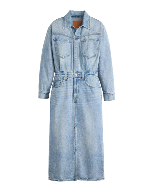 ΜΙΝΤΙ DENIM ΦΟΡΕΜΑ-ΠΟΥΚΑΜΙΣΟ | Γαλάζιο 27