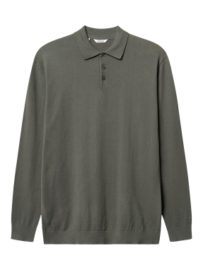 ΑΝΔΡΙΚΗ ΜΠΛΟΥΖΑ POLO AKITA PREX LS | Γκρι M