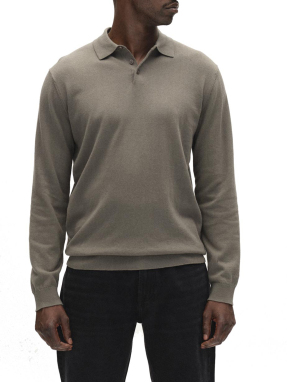 ΑΝΔΡΙΚΗ ΜΠΛΟΥΖΑ POLO AKITA PREX LS | Γκρι M