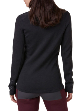 ΓΥΝΑΙΚΕΙΑ ΜΠΛΟΥΖΑ LIFA MERINO MIDWEIGHT CREW | Μαύρο L