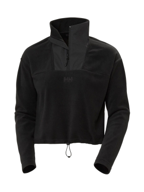 ΓΥΝΑΙΚΕΙΑ ΜΠΛΟΥΖΑ DAYBREAKER CROPPED FLEECE | Μαύρο S