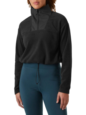 ΓΥΝΑΙΚΕΙΑ ΜΠΛΟΥΖΑ DAYBREAKER CROPPED FLEECE | Μαύρο S