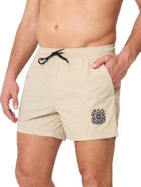 ΑΝΔΡΙΚΟ ΜΑΓΙΟ SHORTS | Εκρού  XL