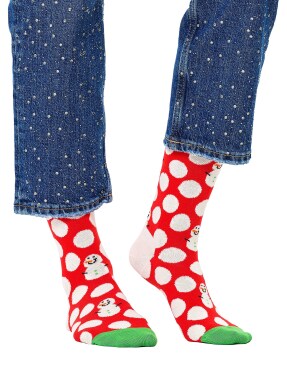 ΚΑΛΤΣΕΣ BIG DOT SNOWMAN | Κόκκινο 36/40