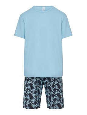 ΑΝΔΡΙΚΟ ΣΕΤ ΠΙΤΖΑΜΕΣ | Μπλε XXL