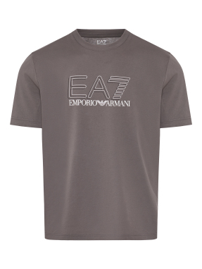 ΑΝΔΡΙΚΟ T-SHIRT ΜΕ ΛΟΓΟΤΥΠΟ | Γκρι S