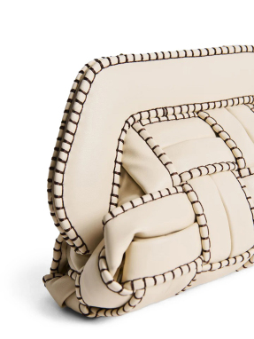 ΓΥΝΑΙΚΕΙΑ ΤΣΑΝΤΑ CLUTCH TIA | Εκρού