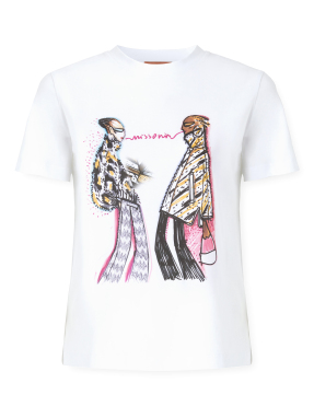 ΓΥΝΑΙΚΕΙΟ T-SHIRT | Πολύχρωμο XS