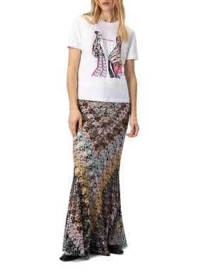 ΓΥΝΑΙΚΕΙΟ T-SHIRT | Πολύχρωμο XS