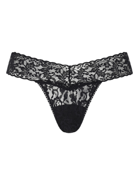 ΓΥΝΑΙΚΕΙΟ ΕΣΩΡΟΥΧΟ THONG | Μαύρο ONE SIZE
