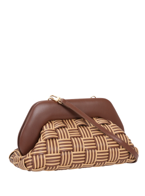 ΓΥΝΑΙΚΕΙΑ ΤΣΑΝΤΑ CLUTCH BIOS MEDIUM | Καφέ