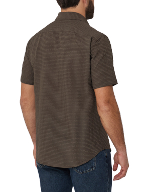 ΑΝΔΡΙΚΟ ΚΟΝΤΟΜΑΝΙΚΟ ΠΟΥΚΑΜΙΣΟ | Καφέ Σκούρο XL