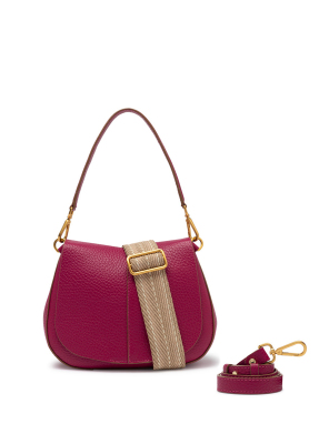 ΓΥΝΑΙΚΕΙΑ ΤΣΑΝΤΑ ΩΜΟΥ HELENA ROUND | Μωβ Σκούρο