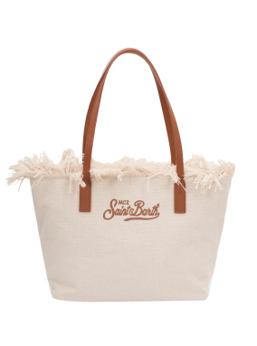 ΤΣΑΝΤΑ ΩΜΟΥ CITY BAG MID FRINGE | Εκρού