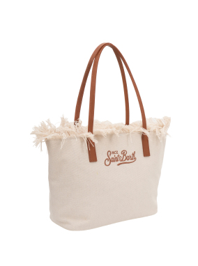 ΤΣΑΝΤΑ ΩΜΟΥ CITY BAG MID FRINGE | Εκρού