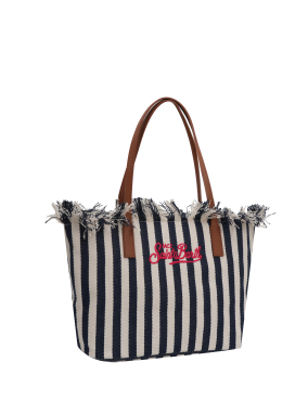 ΤΣΑΝΤΑ ΩΜΟΥ CITY BAG MID FRINGE | Μπλε Σκούρο