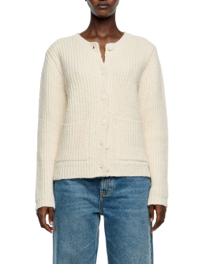 ΓΥΝΑΙΚΕΙΑ ΠΛΕΚΤΗ ΖΑΚΕΤΑ | Εκρού S