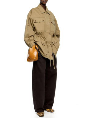 ΓΥΝΑΙΚΕΙΟ DENIM ΠΑΝΤΕΛΟΝΙ | Καφέ Σκούρο EU 38