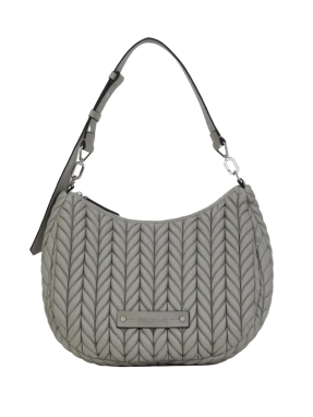ΓΥΝΑΙΚΕΙΑ HOBO ΤΣΑΝΤΑ ΩΜΟΥ K/WEAVE | Γκρι