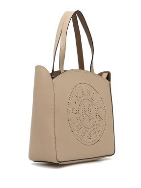 ΓΥΝΑΙΚΕΙΑ ΔΕΡΜΑΤΙΝΗ ΤΣΑΝΤΑ ΩΜΟΥ | Μπεζ