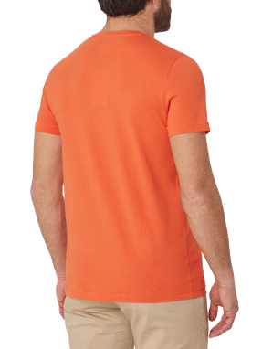 ΑΝΔΡΙΚΟ T-SHIRT ΜΕ ΛΟΓΟΤΥΠΟ | Πορτοκαλί XL