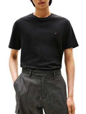 ΑΝΔΡΙΚΟ T-SHIRT INTERLOCK | Μαύρο XL