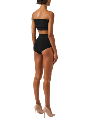 ΓΥΝΑΙΚΕΙΟ ΣΤΡΑΠΛΕΣ ΤΟΠ SEAMLESS | Μαύρο XS